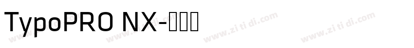 TypoPRO NX字体转换 TypoPRO NX字体转换